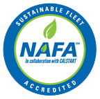 NAFA Sustainable Fleet Accredited logo