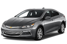 A photo showing a Chevy Volt PHEV car.